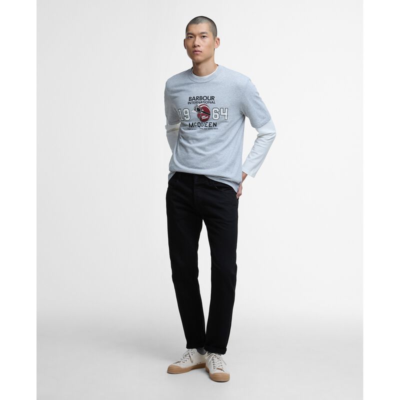 Barbour International Giles Steve McQueen™ Graphic T-Shirt image number 3
